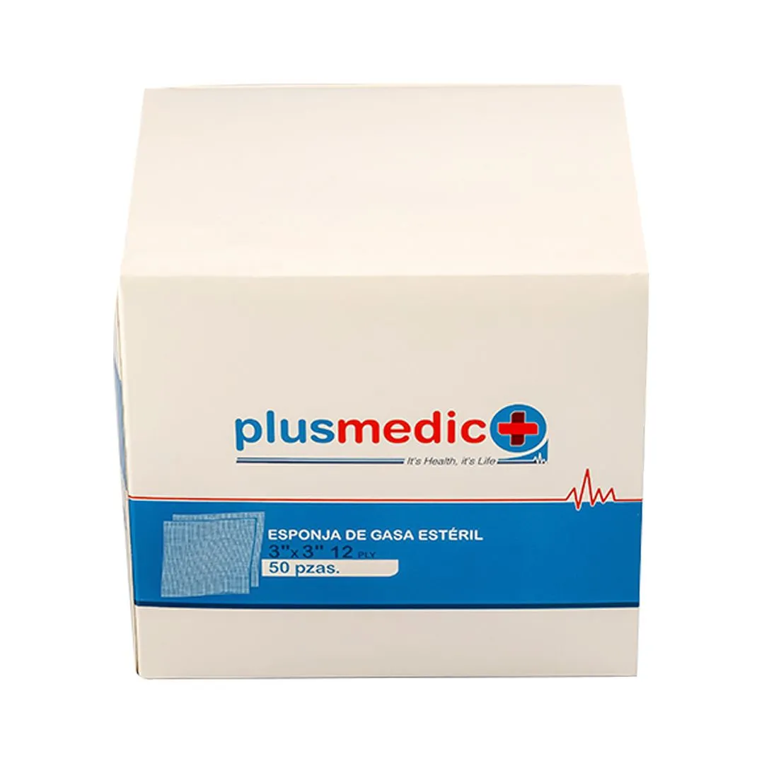 GASA ESTERIL 3 X 3 PLUSMEDIC