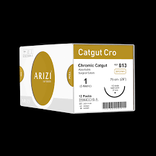 SUTURA CROMICO CATGUT 1 REF 813T