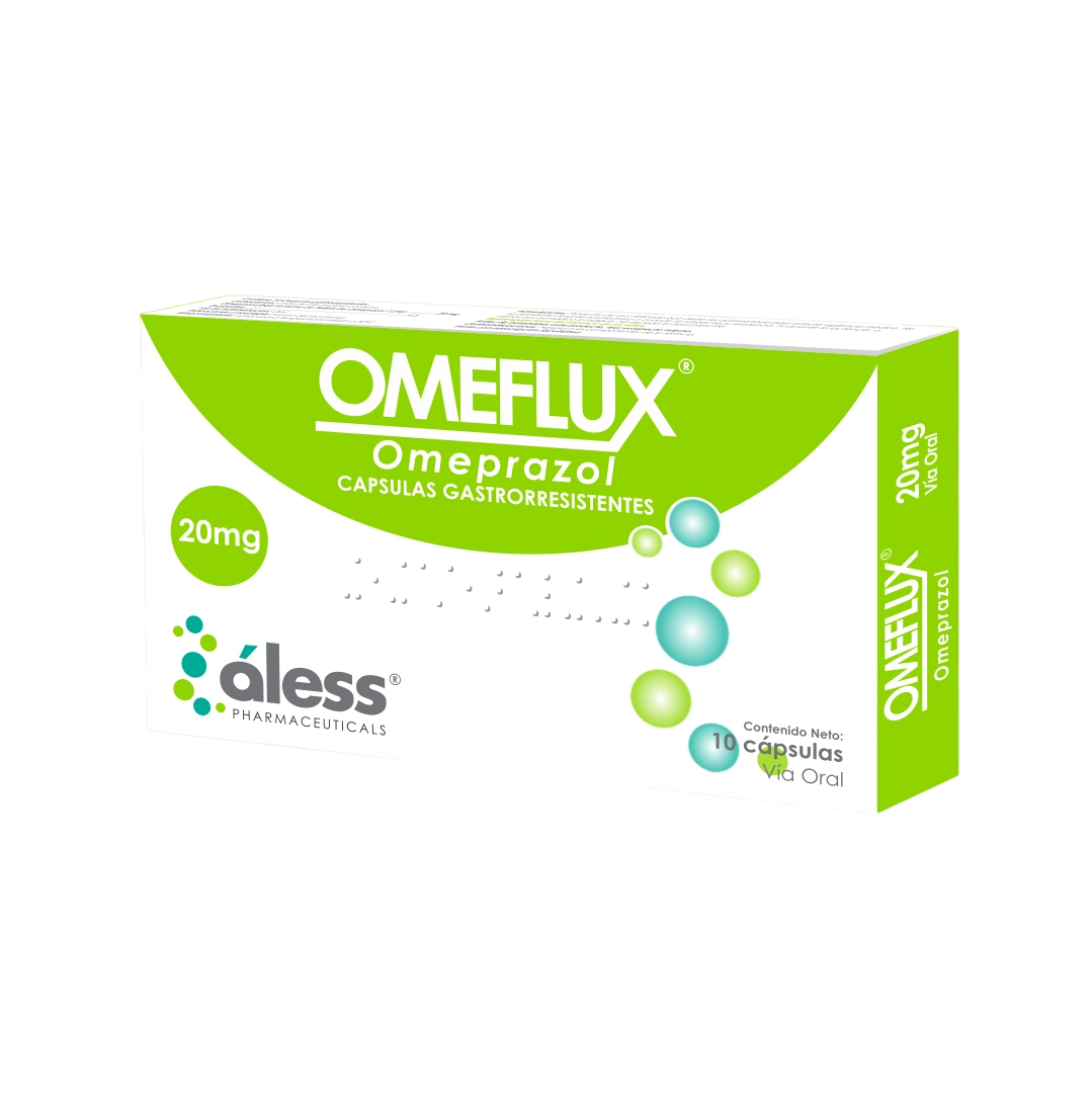 OMEFLUX 20 MG X 10 CAP ALESS