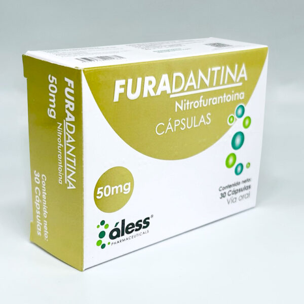 FURADANTINA 50 MG X 30 CAP ALESS
