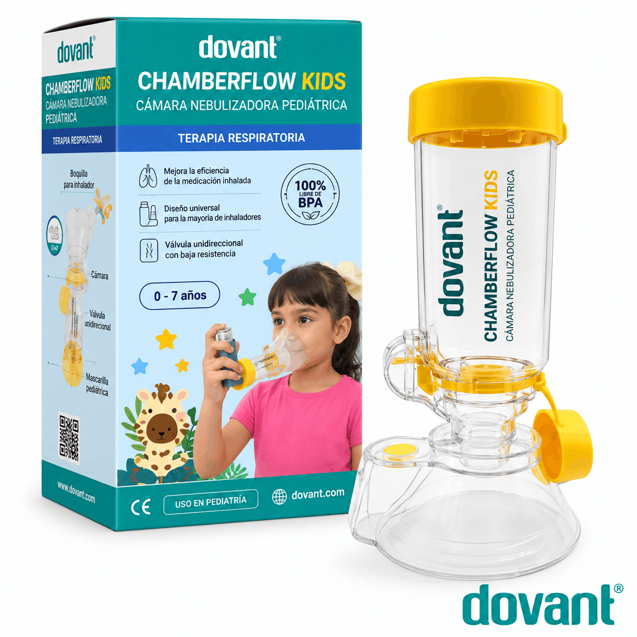AEROCHAMBER PEDIATRICO DOVANT