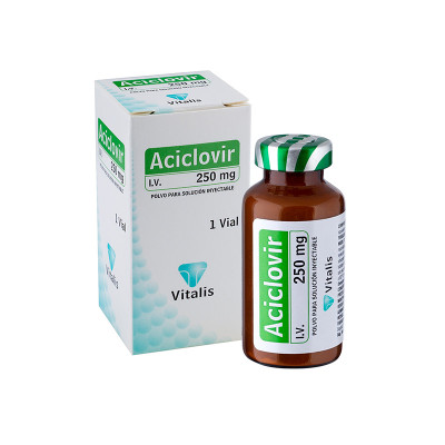ACICLOVIR 250 MG X 1 AMP I.V DISTRILAB