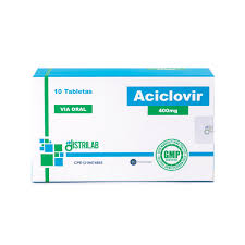 ACICLOVIR 400 MG X 10 TAB DISTRILAB