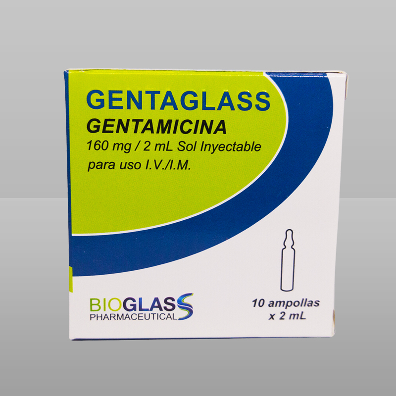 GENTAGLASS AMP 160 MG I.V .I.M. X 1