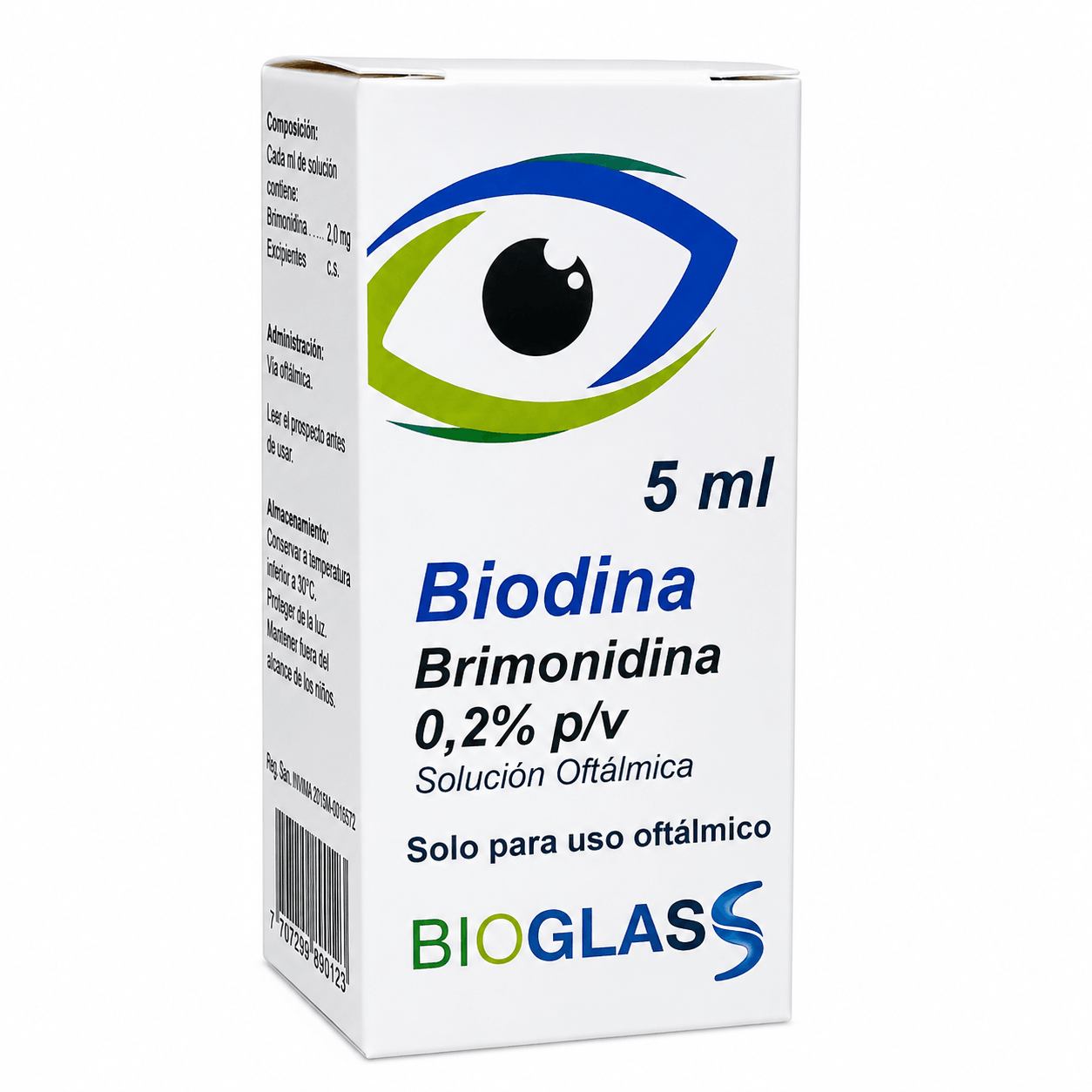 BIODINA SOL OFT 0.2% X 5 ML BIOGLASS