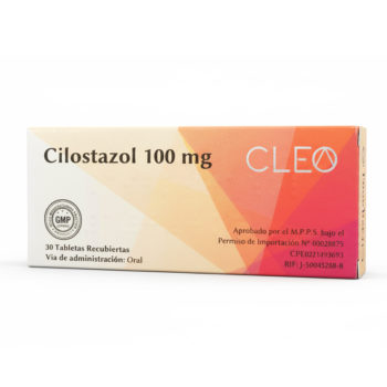 CILOSTAZOL 100 MG X 30 TAB CLEOPHARMA