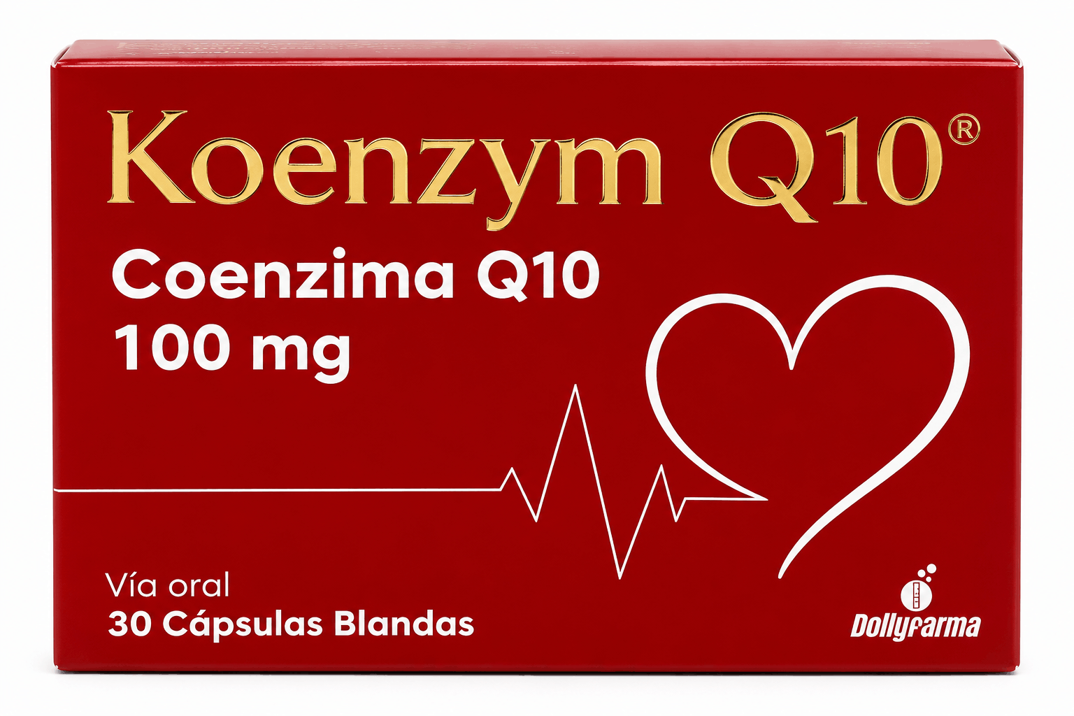 KOENZYM Q10 CAP BLANDAS 100MG X 30 DOLLYFARMA