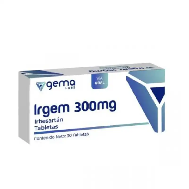 IRGEM TAB 300 MG X 30 GEMA LABS