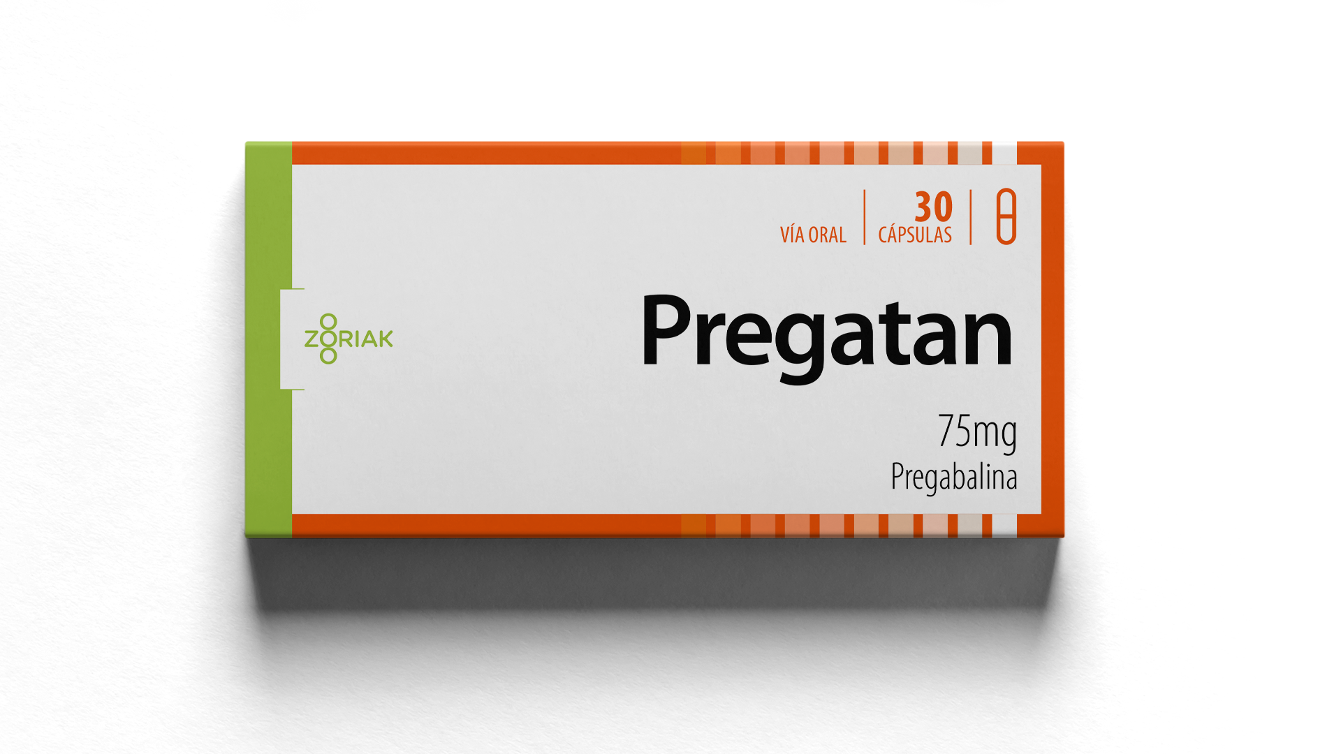 PREGATAN 75 MG X 30 CAP ZORIAK