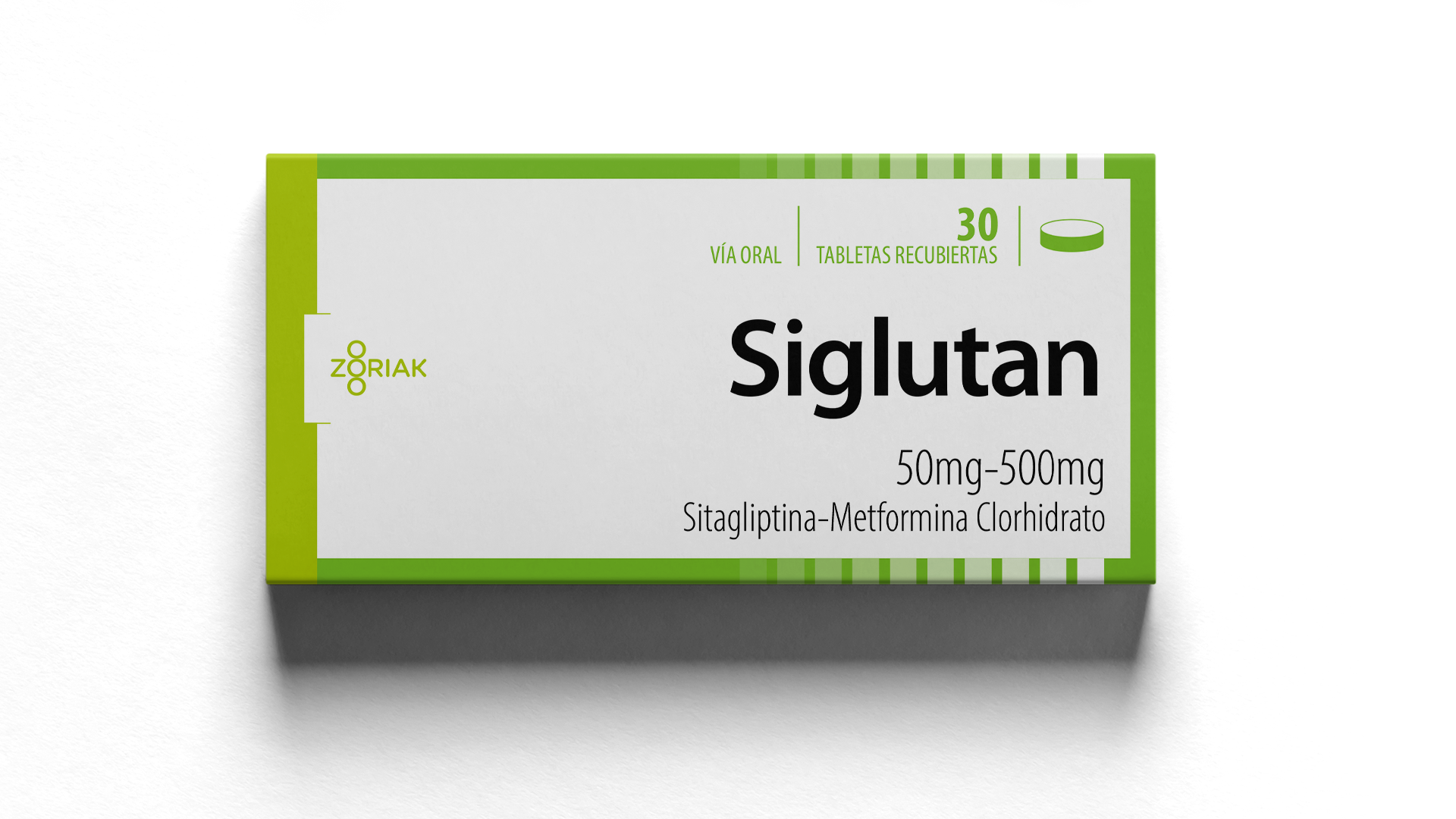 SIGLUTAN 50MG / 500MG X 30 TAB ZORIAK