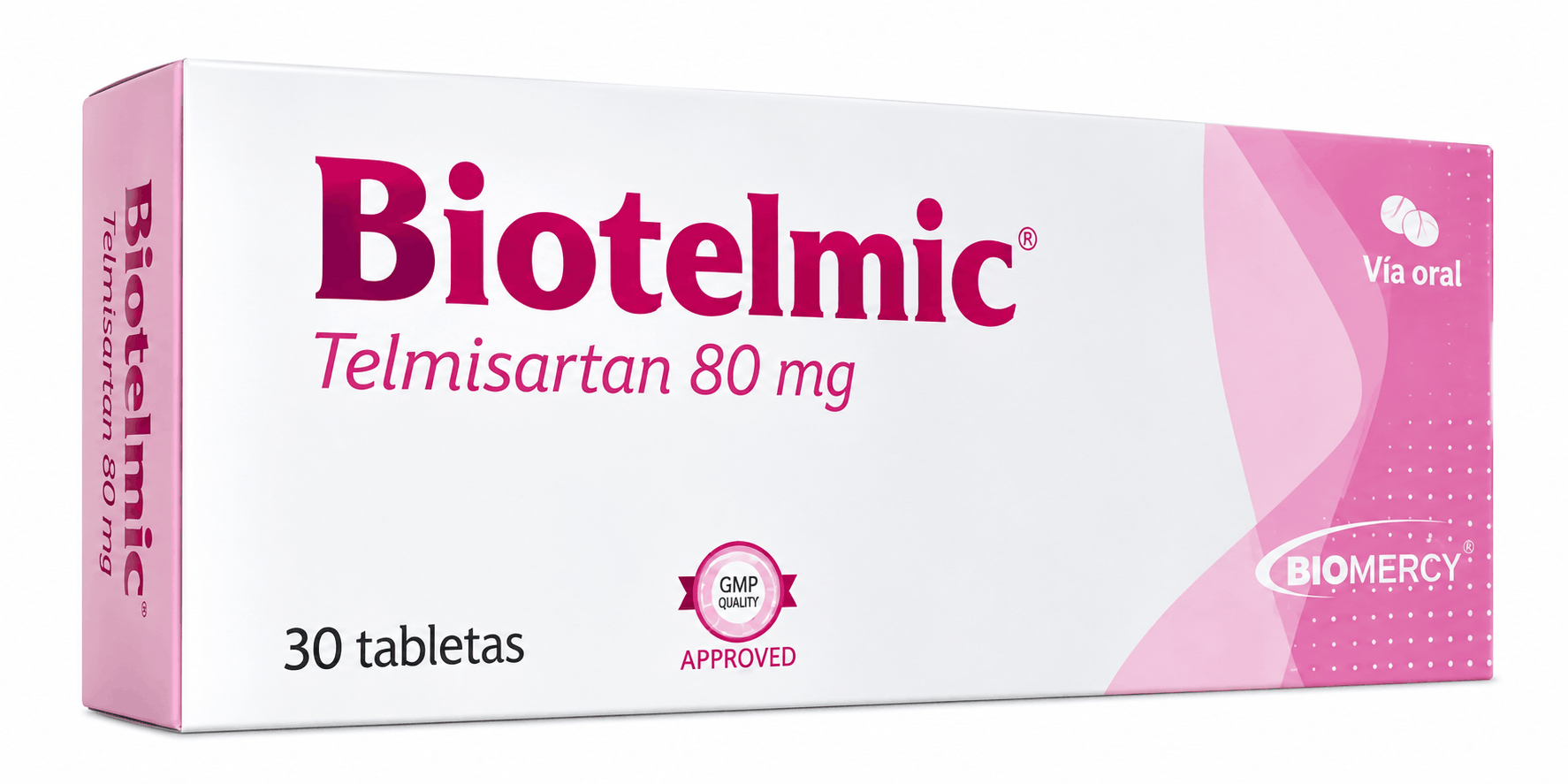 BIOTELMIC 80 MG X 30 TAB BIOMERCY