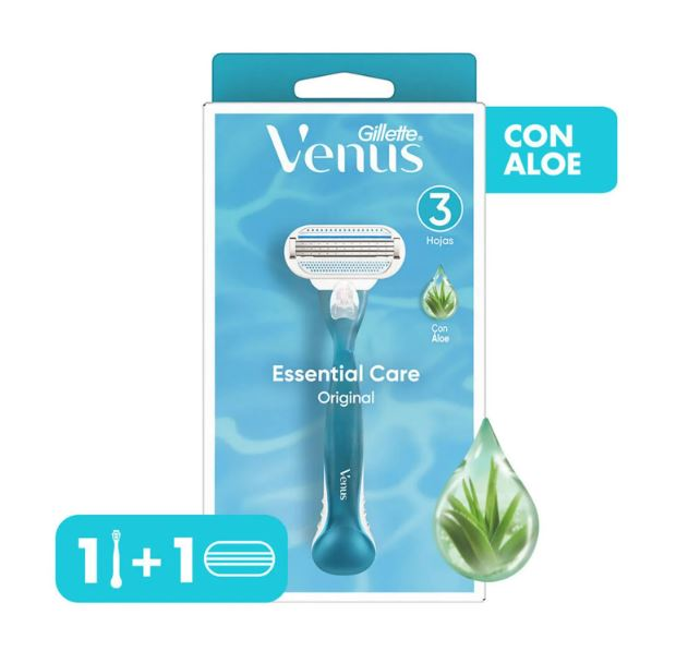 MAQUINA DE AFEITAR VENUS ALOE VERA X 1