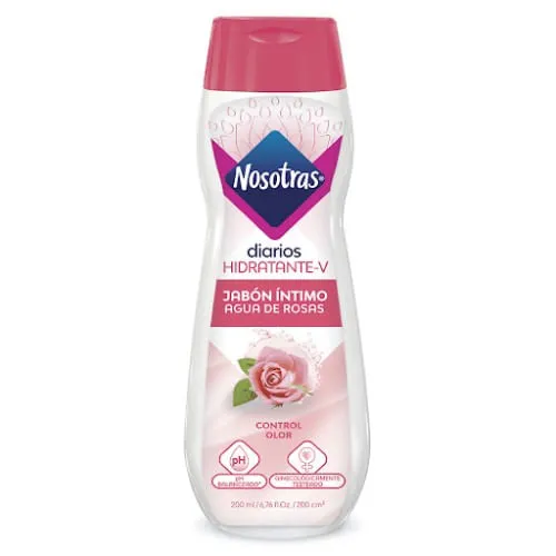 NOSOTRAS JABON INTIMO AGUA DE ROSAS X 200 ML