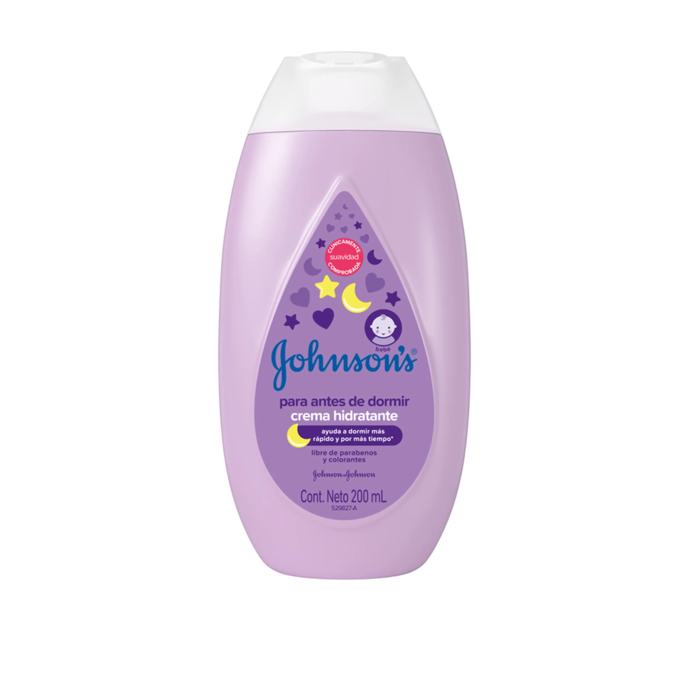 JOHNSONS CREMA HIDRATANTE ANTES DE DORMIR X 200 ML