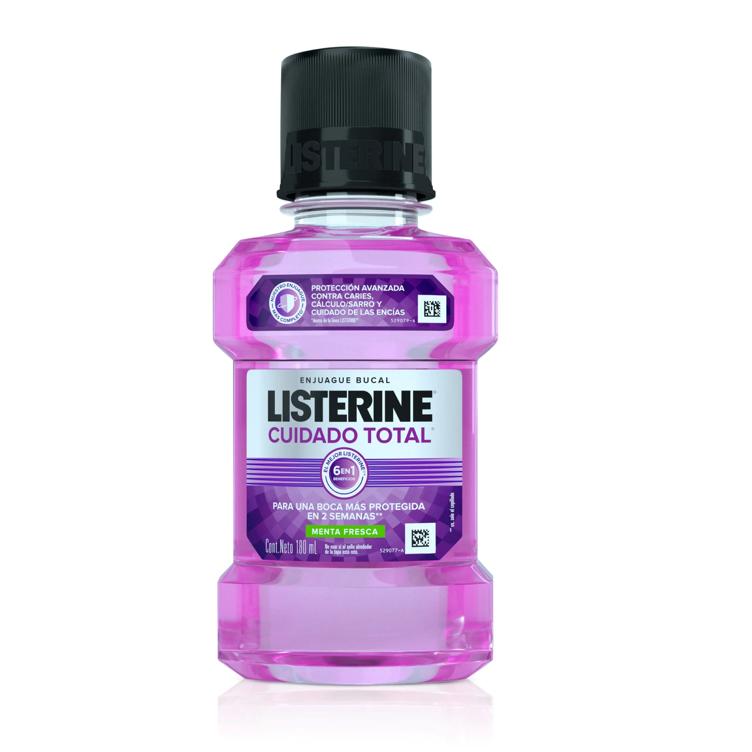 LISTERINE CUIDADO TOTAL X 180ML