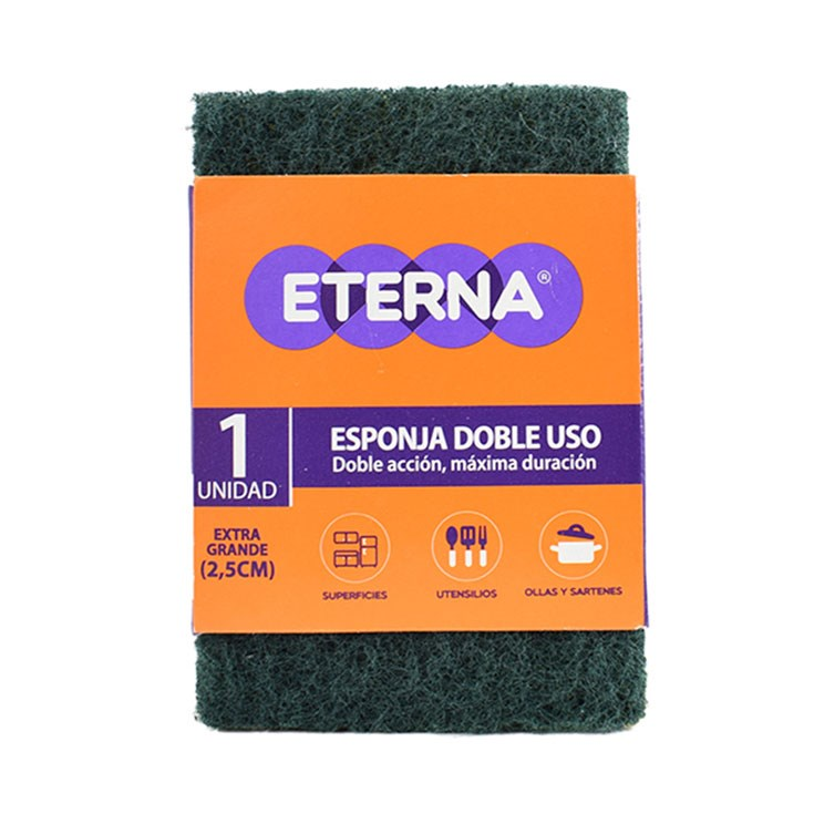 ESPONJA ETERNA DOBLE USO X 1
