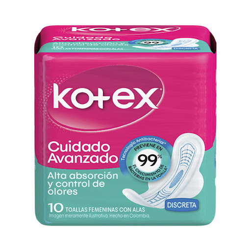 TOALLAS KOTEX DISCRETA X10
