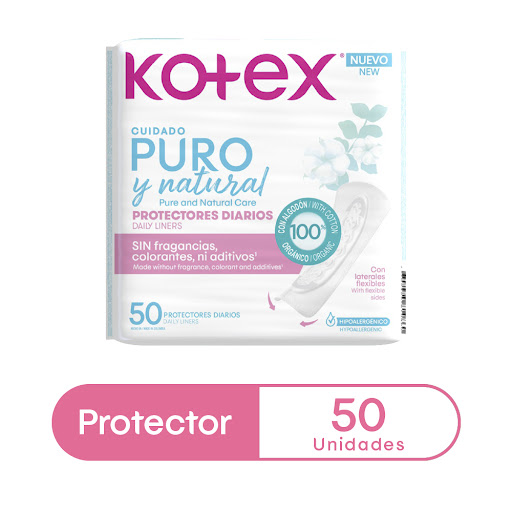 PROTECTORES DIARIOS KOTEX PURO X 50