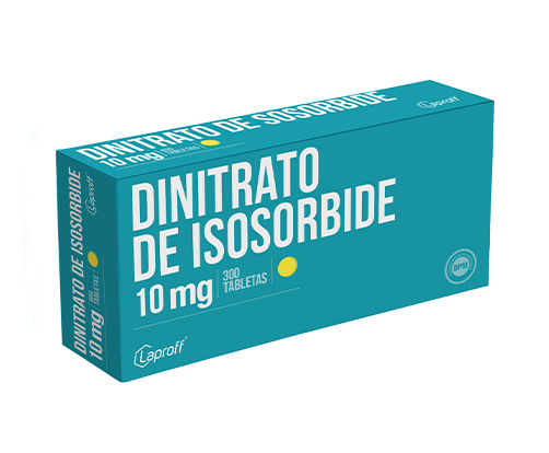 DINITRATO DE ISOSORBIDA10 MG X 10 TAB  LAPROFF
