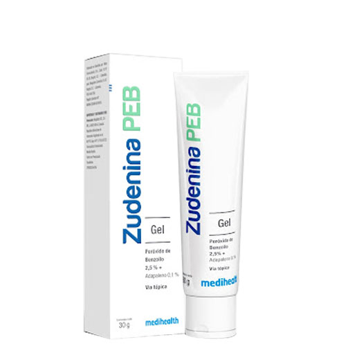 ZUDENINA PEB 2,5 %/ 0.,1 % GEL X 30 GR MEGALABS