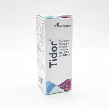 TIDOR SOL OFT 20MG / 5 ML X 5 ML PHARMETIQUE