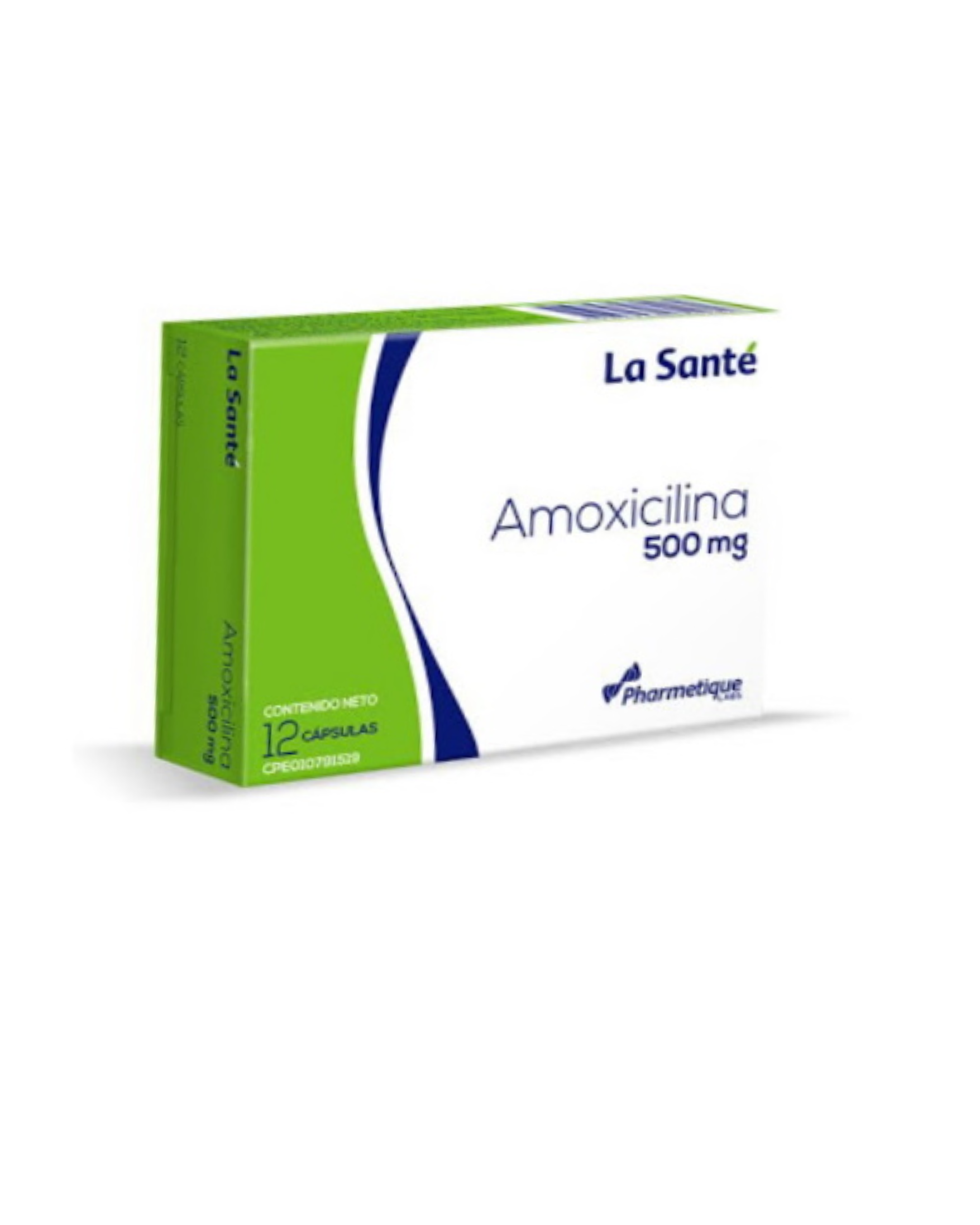 AMOXICILINA 500 MG X 12 CAP LA SANTE