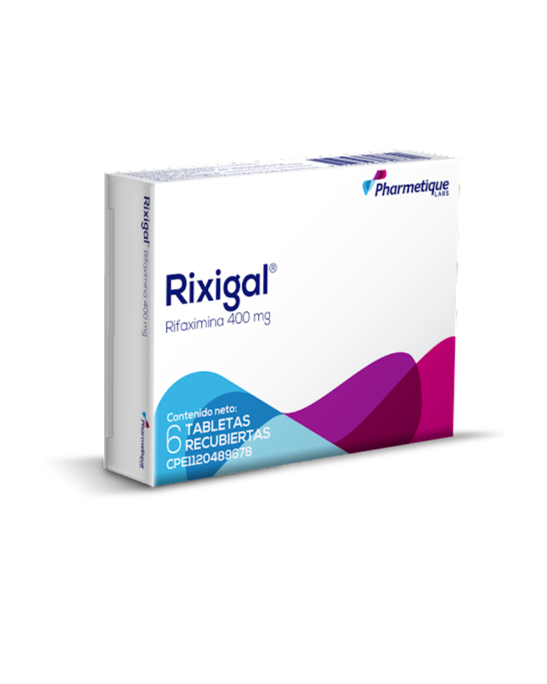 RIXIGAL 400 MG X 6 TAB PHARMETIQUE