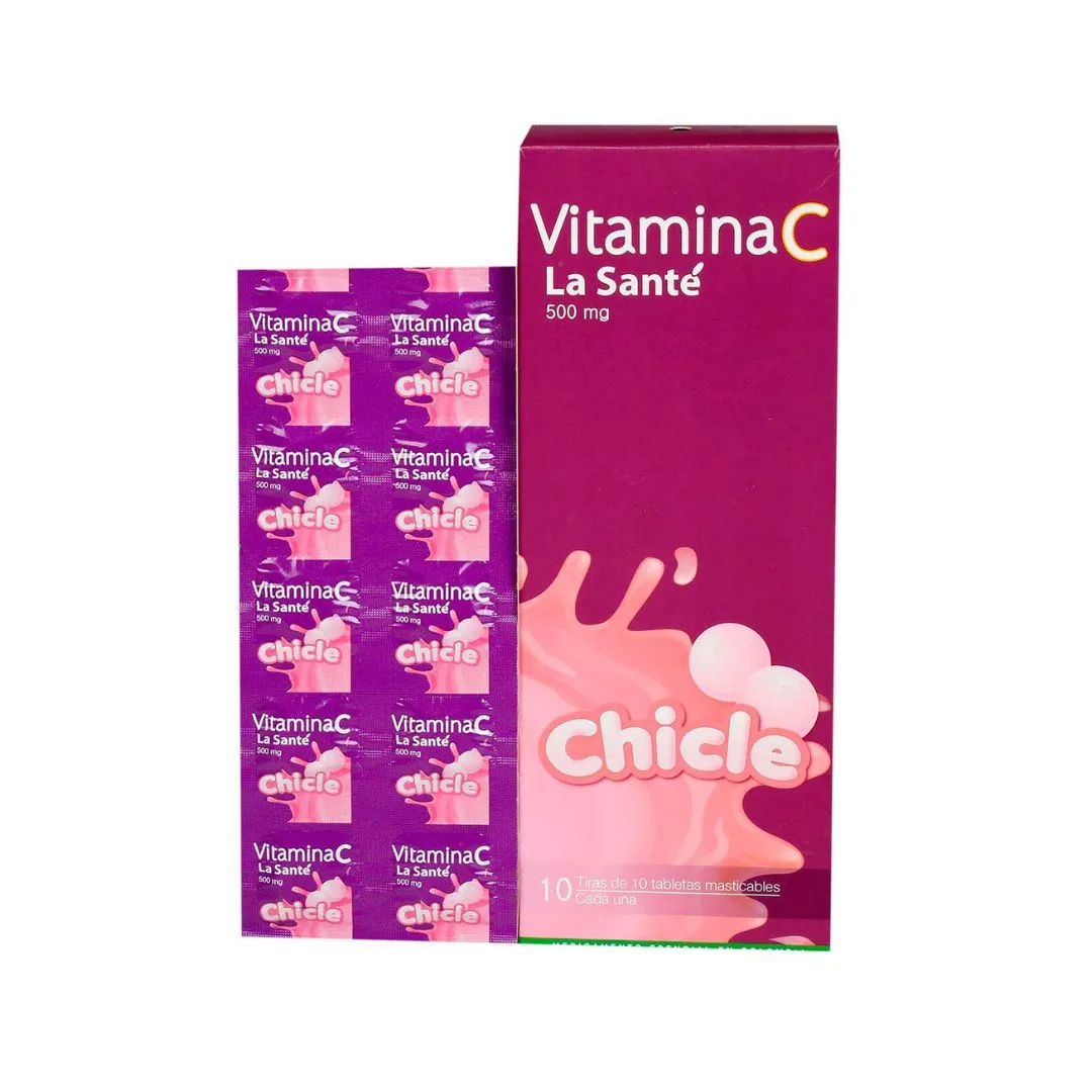 VITAMINA C MAST CHICLE X 10 TAB PHARMETIQUE
