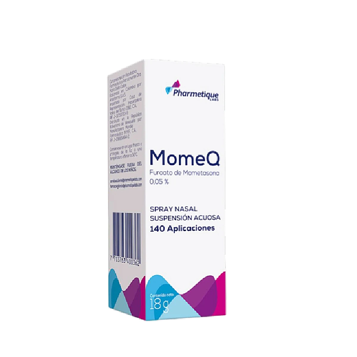 MOMEQ SPRAY NASAL 0,05% X 140 APLICAC. PHARMETIQUE
