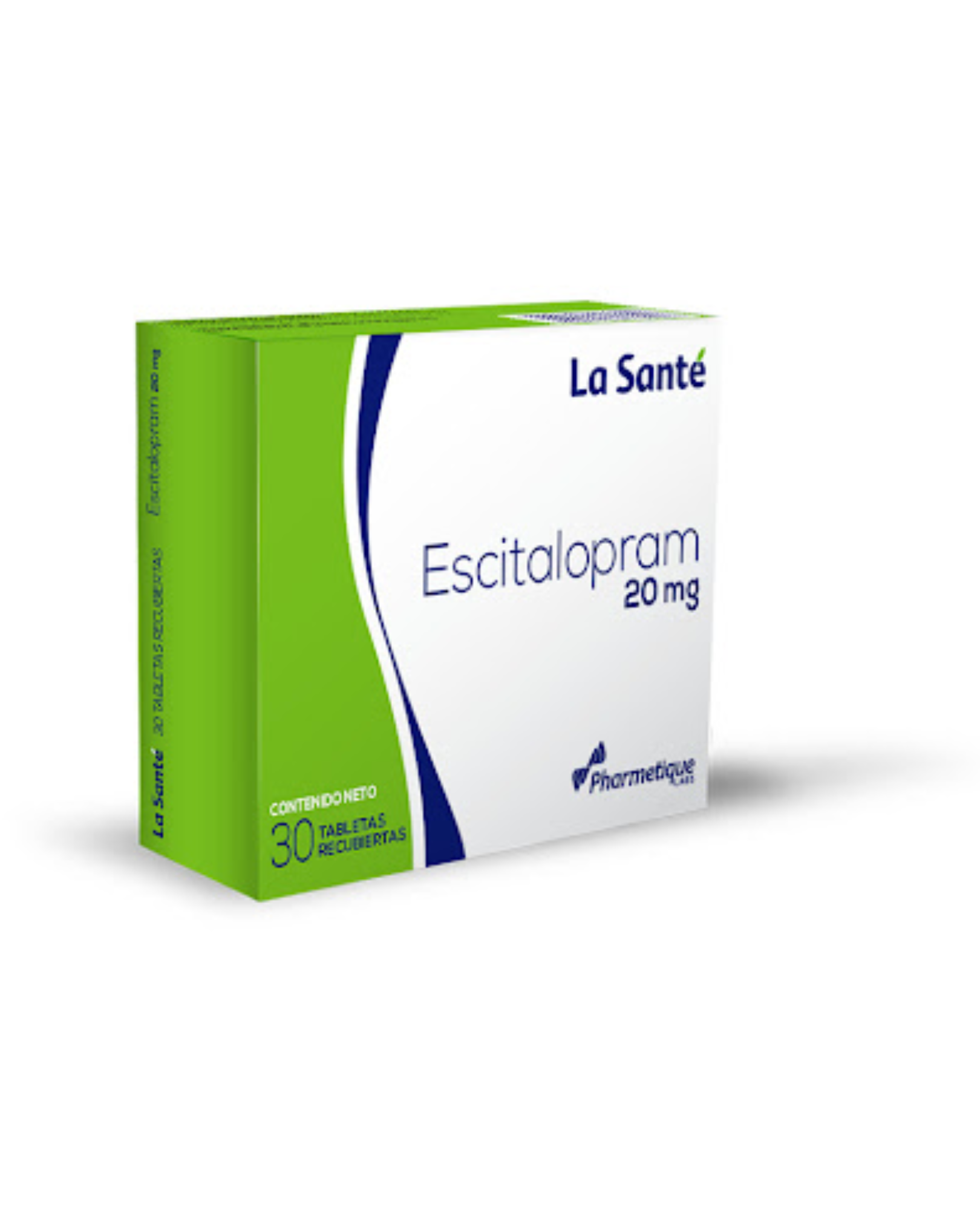 ESCITALOPRAM 20 MG X 30 LA SANTE