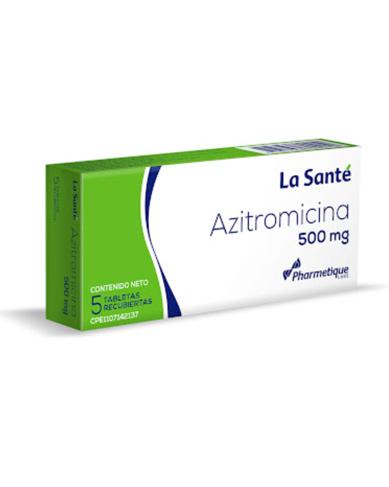AZITROMICINA 500 MG X 5 TAB LA SANTE