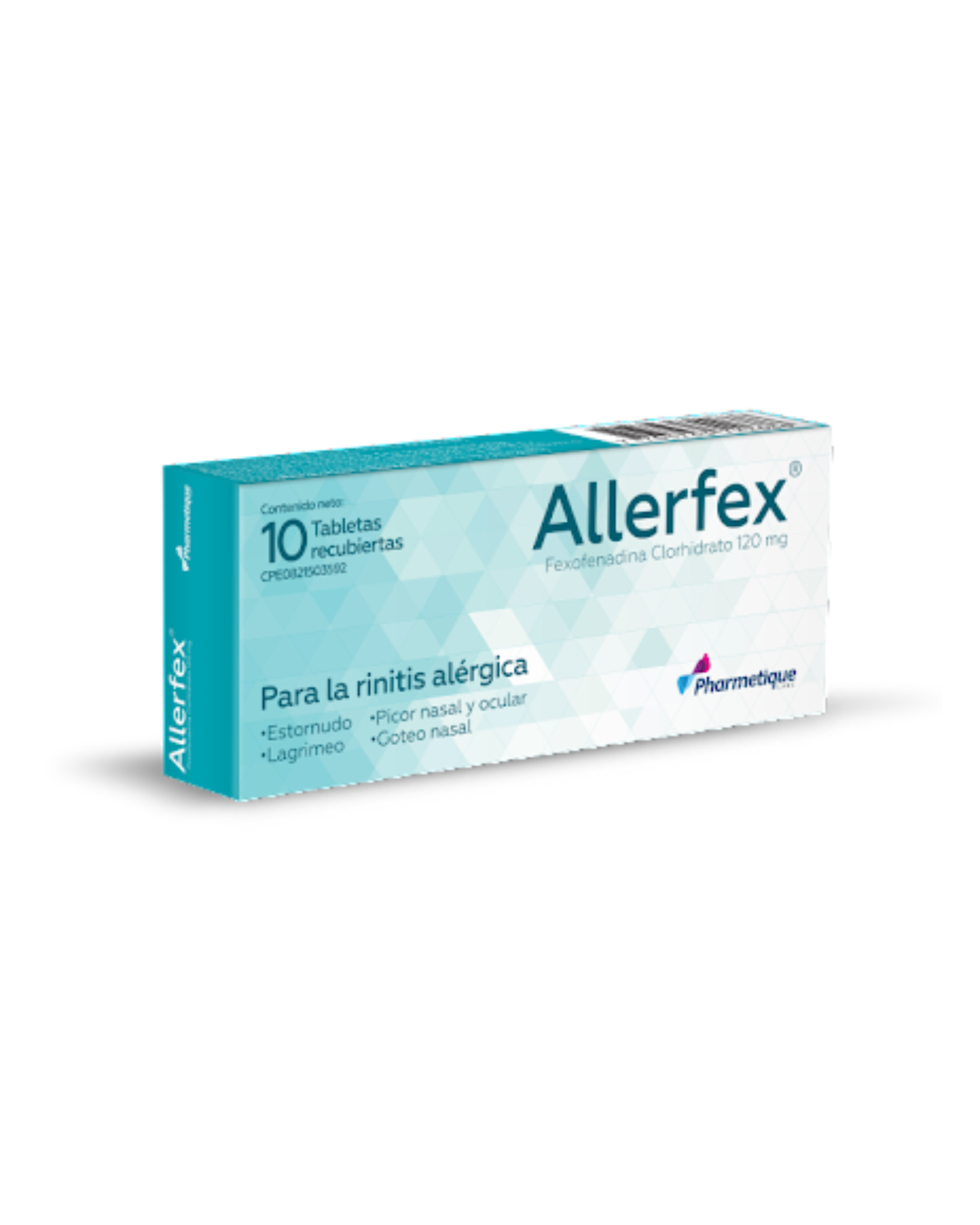 ALLERFLEX 120 MG X 10 TAB REC PHARMETIQUE