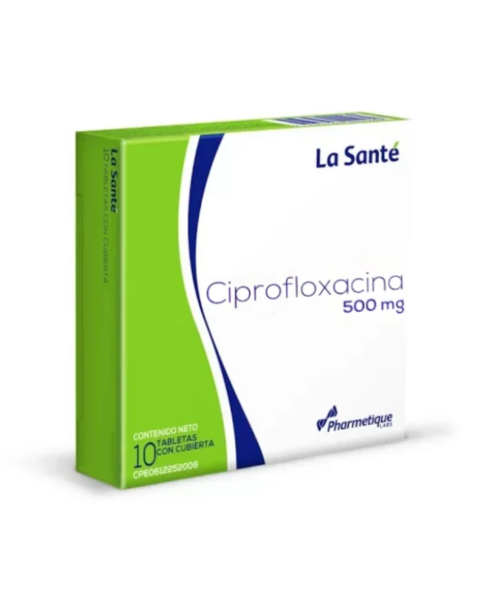 CIPROFLOXACINA 500 MG X 10 TAB LA SANTE