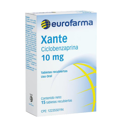 XANTE 10 MG X 15 TAB EUROFARMA