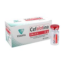 CEFALOTINA AMP 1GR VITALIS
