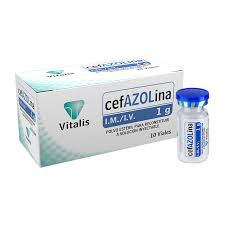 CEFAZOLINA AMP 1 GR X 1 VITALIS