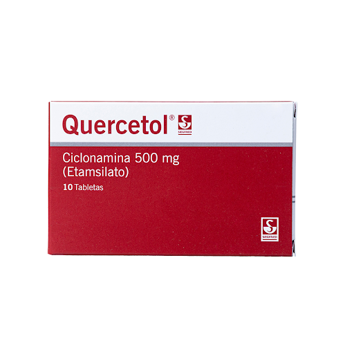QUERCETOL 500 MG X 10 TAB