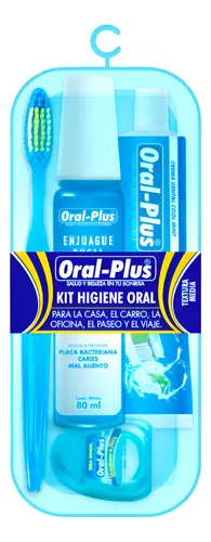 KIT HIGIENE ORAL ORAL-PLUS ESTUCHE PLASTICO