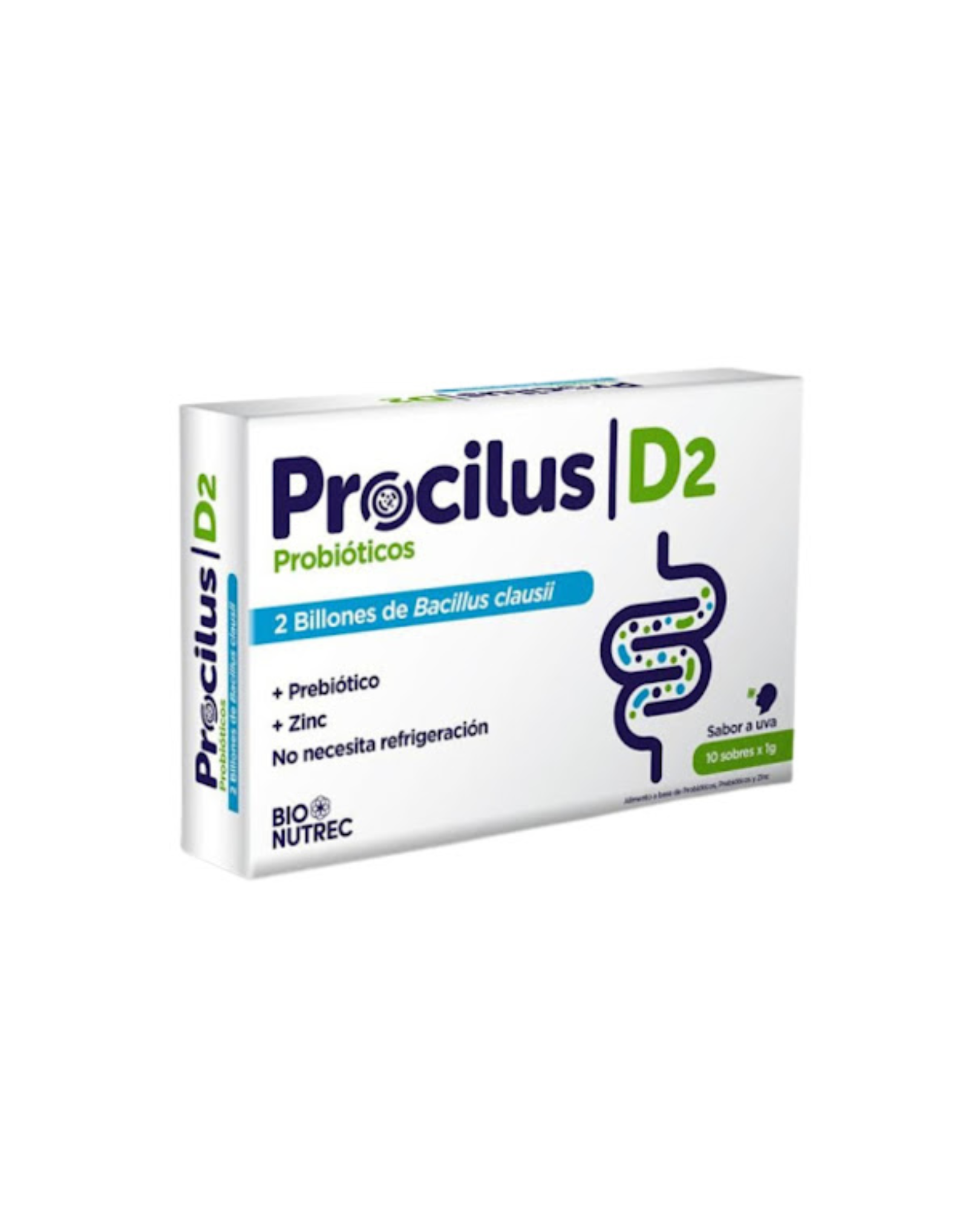 PROCILUS D2 PROBIOTICOS SABOR UVA X 10 SOBRES PHARMETIQUE