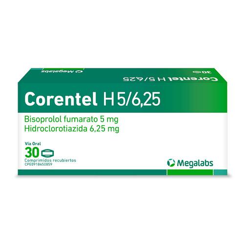 CORENTEL H 5/6.25 MG X 30 COMP MEGALABS