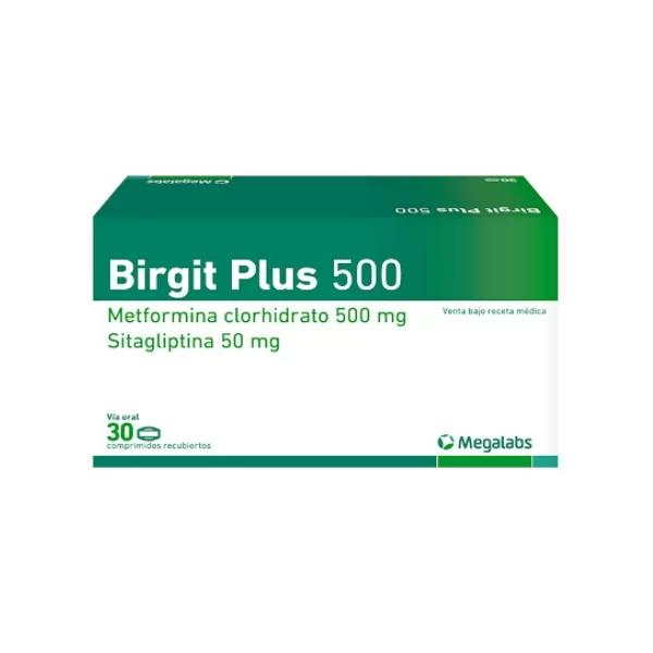 BIRGIT PLUS 500/50 MG X 30 COMP MEGALABS