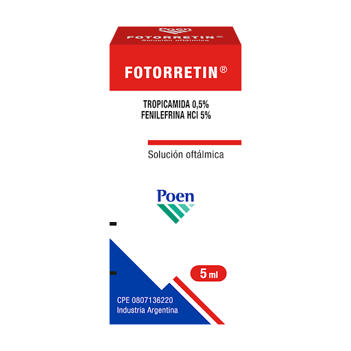 FOTORRETIN SOL OFT 5 % X 5 ML MEGALABS