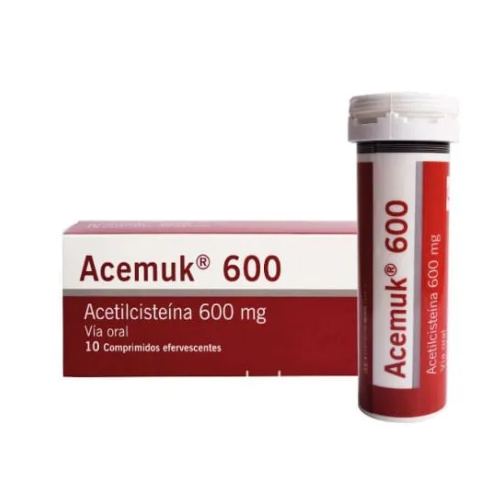 ACEMUK 600 MG COMP EFERVECENTES X 10 SIEGFRIED