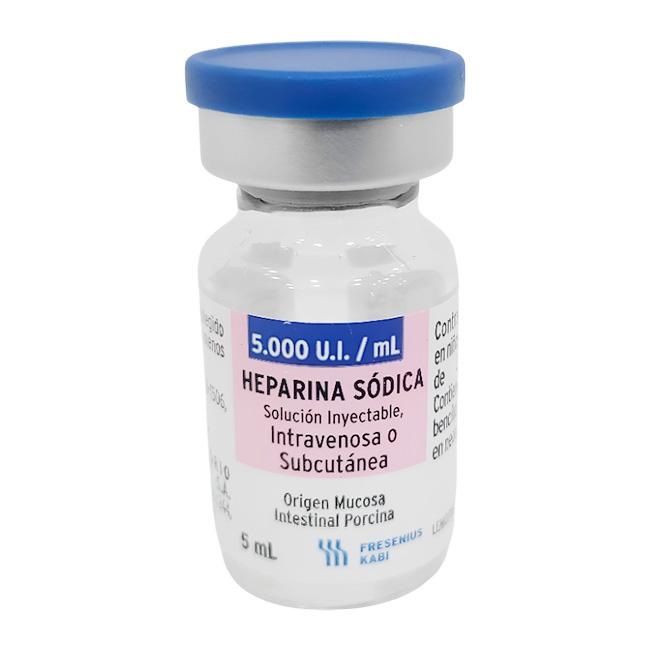 HEPARINA SODICA 5000 UI X 1 AMP FRESENIUS