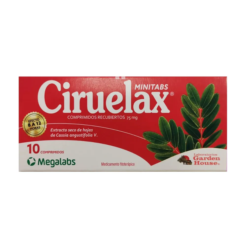 CIRUELAX MINITAB 75 MG X 10 COMP MEGALABS