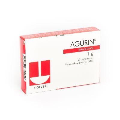 AGURIN 1 GR X 20 COMP ADIUM