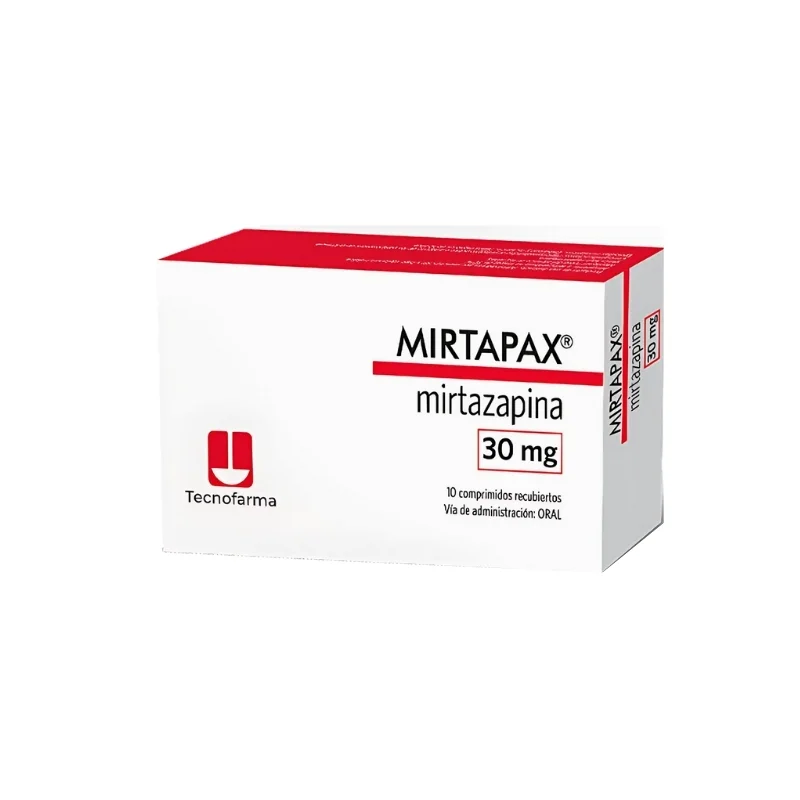 MIRTAPAX 30 MG X 10 TAB TECNOFARMA ADIUM
