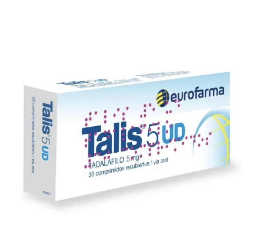 TALIS 5 MG X 30 COMP EUROFARMA