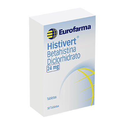 HISTIVERT 24 MG X 30 COMP EUROFARMA