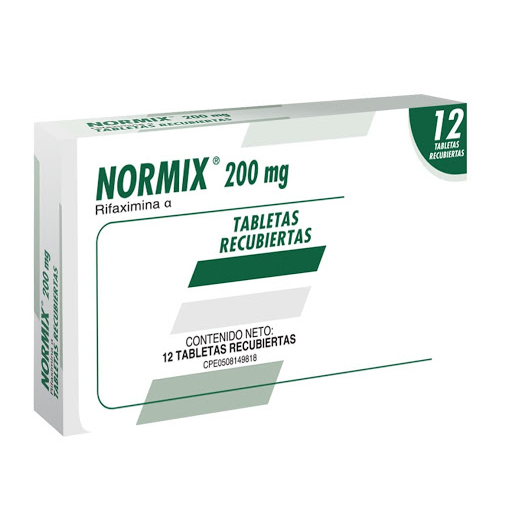 NORMIX 200 MG X 12 TAB FARMA